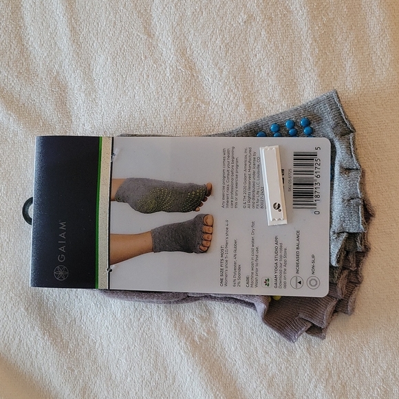 Toeless yoga socks - Picture 2 of 2